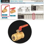 Stop Keran Ball Valve Kuningan Brass Kitz 400T 1 1/4 Inch 400 psi