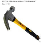 Palu Cungkil Claw Hammer Gagang Fiber Magnet Wipro 16 oz