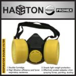 Masker Anti Polusi Chemical Respirator Double Filter Carbon Prohex 306